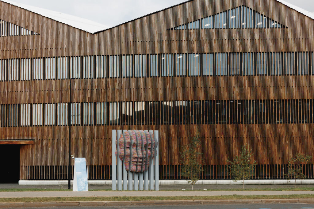 Скульптура «Размышление о происхождении человека»