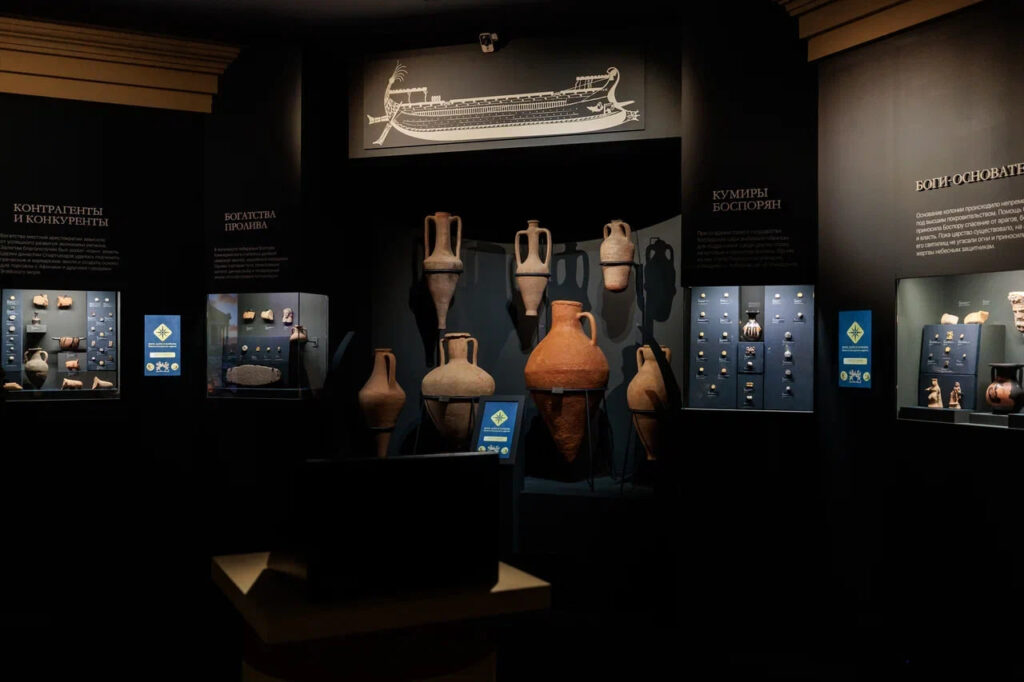 Древние амфоры в Музее нумизматики