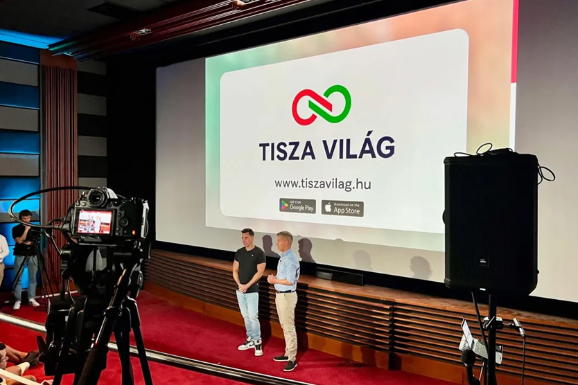 Презентация приложения Tisza Világ