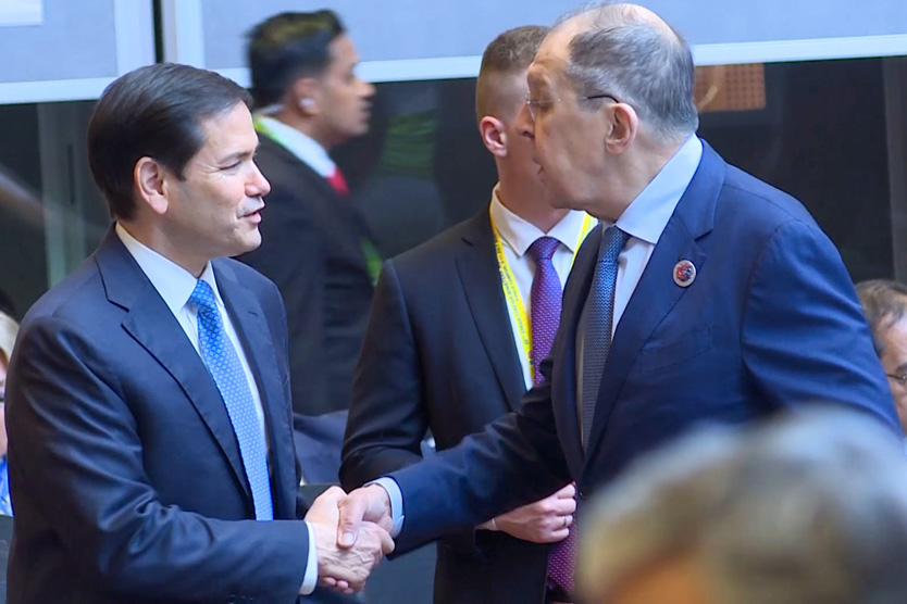 Сергей Лавров и Марко Рубио