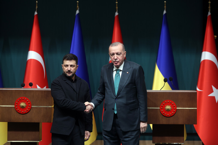 Владимир Зеленский и Реджеп Тайип Эрдоган