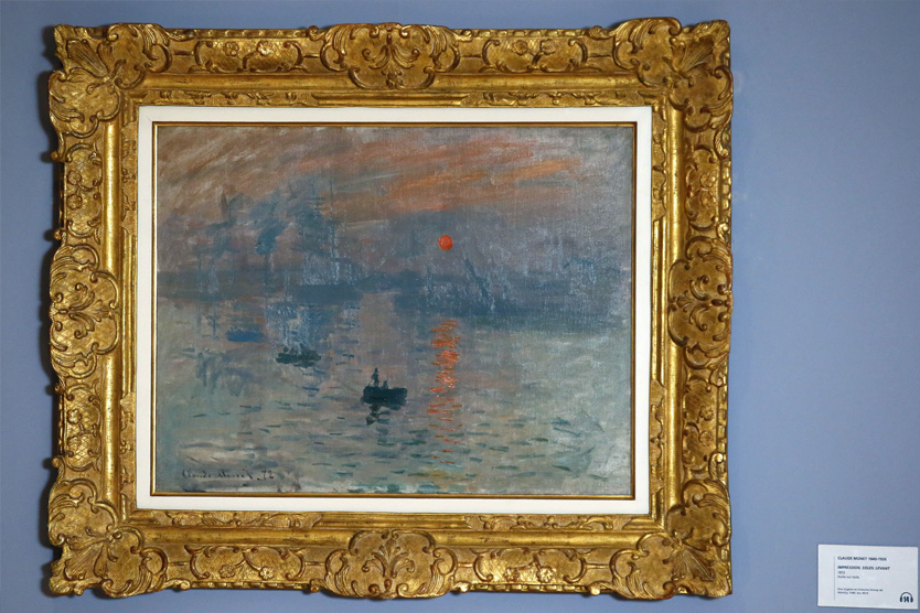 Картина Клода Моне «Впечатление. Восходящее солнце»