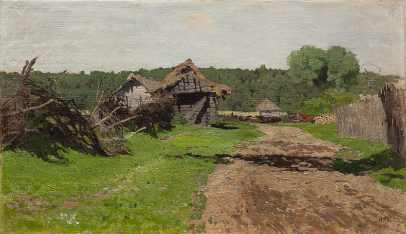 Въезд в деревню 