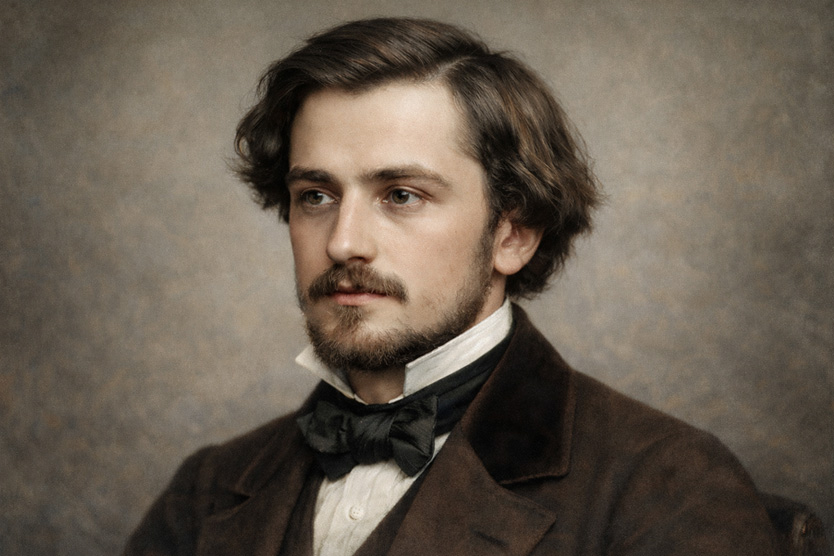 Александр Афанасьев в молодости