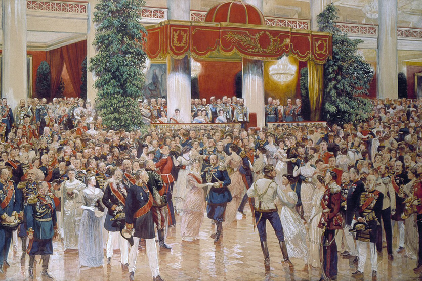 Бал в Петербургском Дворянском собрании