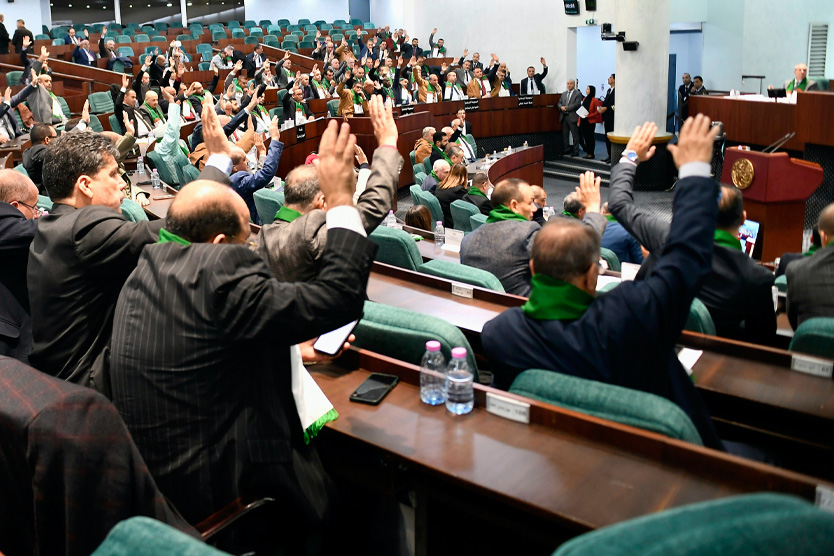 Голосование в Алжире