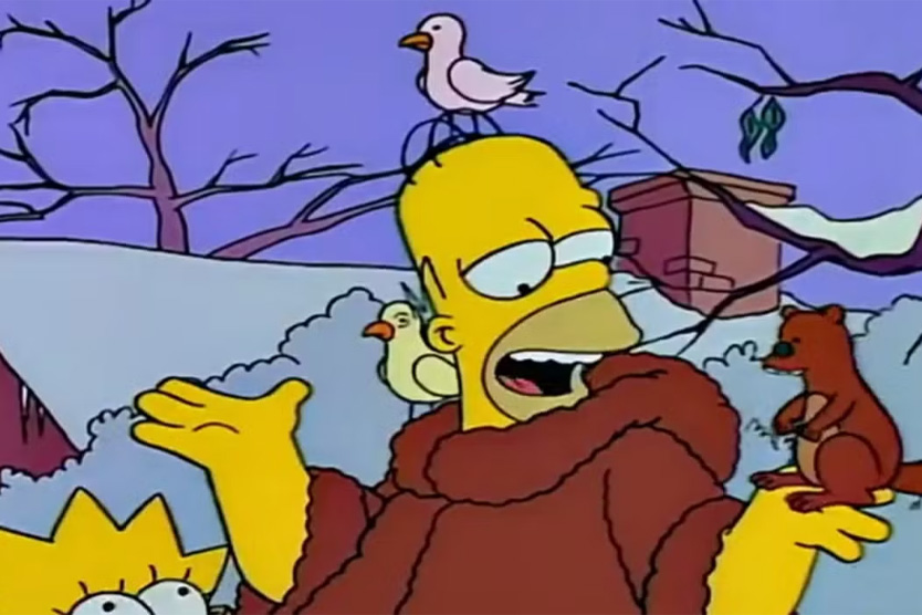 Кадр из «Симпсонов»