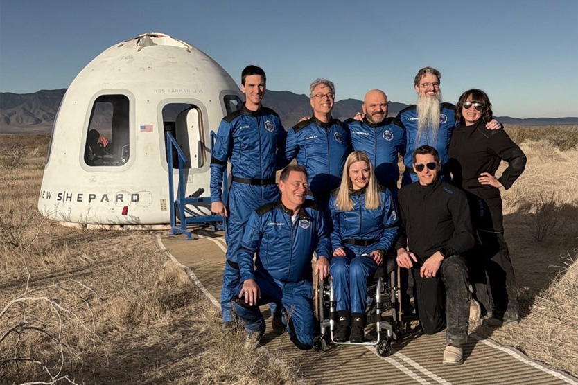 Инклюзивный полет Blue Origin