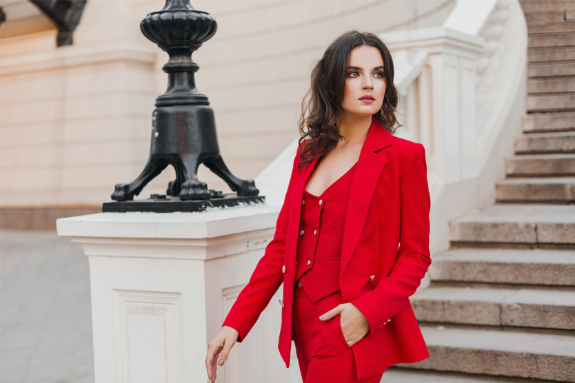 Женский образ на Новый год