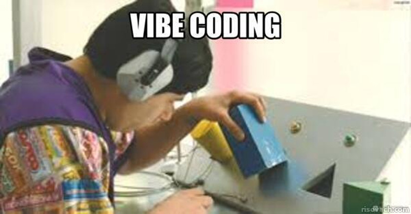 Мем про вайбкодинг