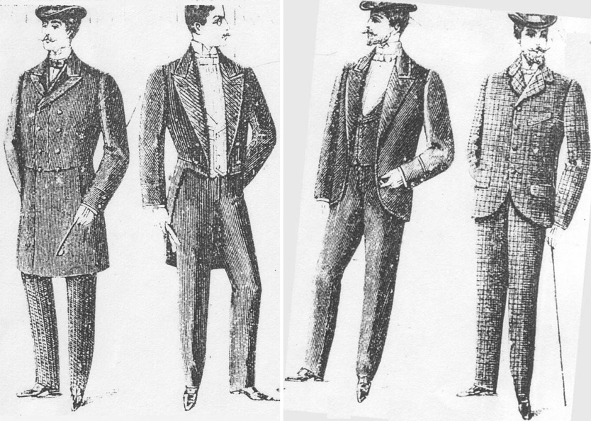 Мужская мода 1900-е