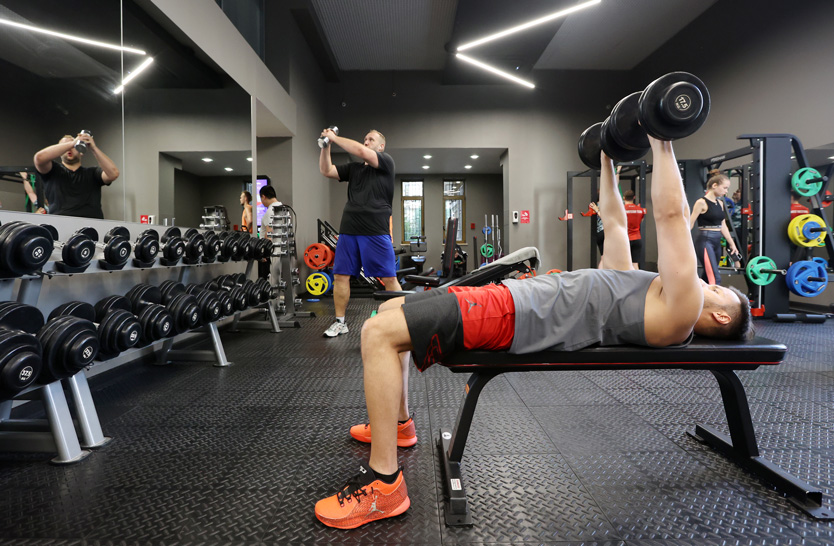 Занятия в зале