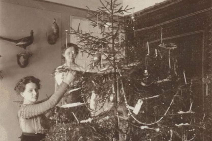 Новогодняя елка до революции