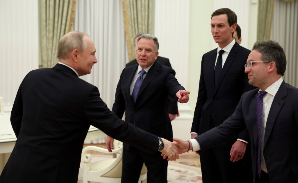 Путин, Уиткофф, Кушнер и Грюнбаум