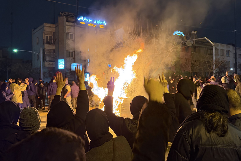 Протесты в Иране