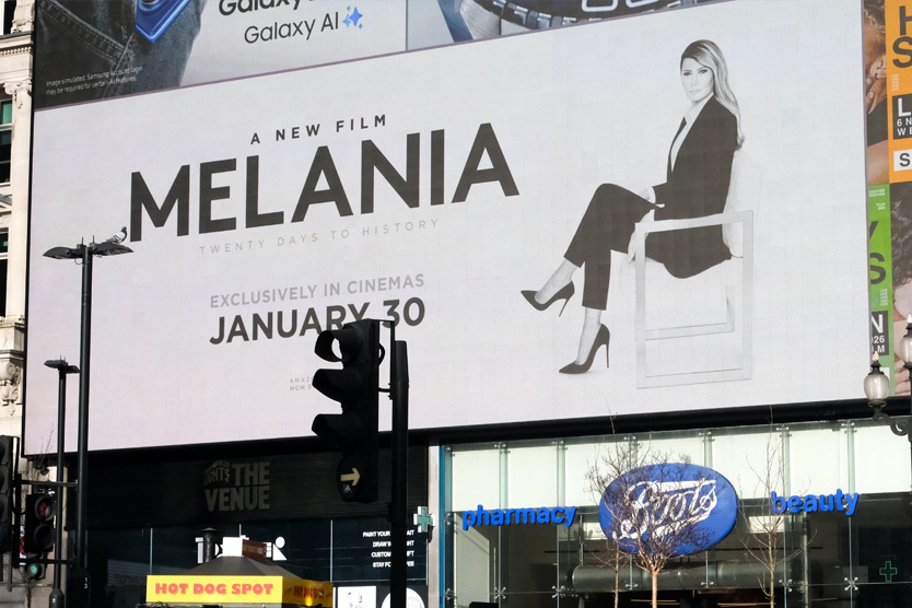 Продвижение фильма «Мелания»