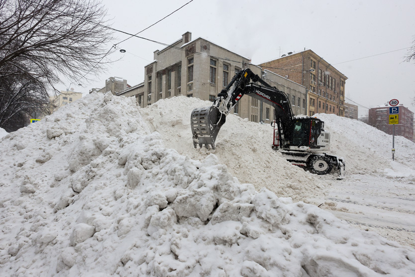 Миусская снежная дюна