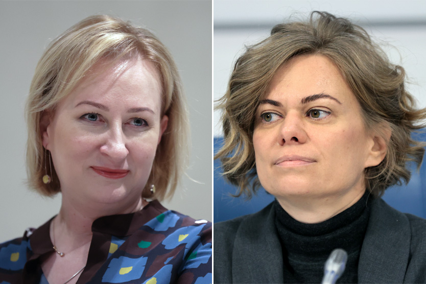 Ольга Галактионова и Екатерина Проничева