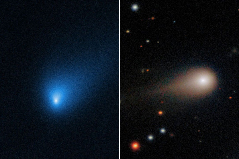 Комета 2I/Borisov и объект 3I/ATLAS