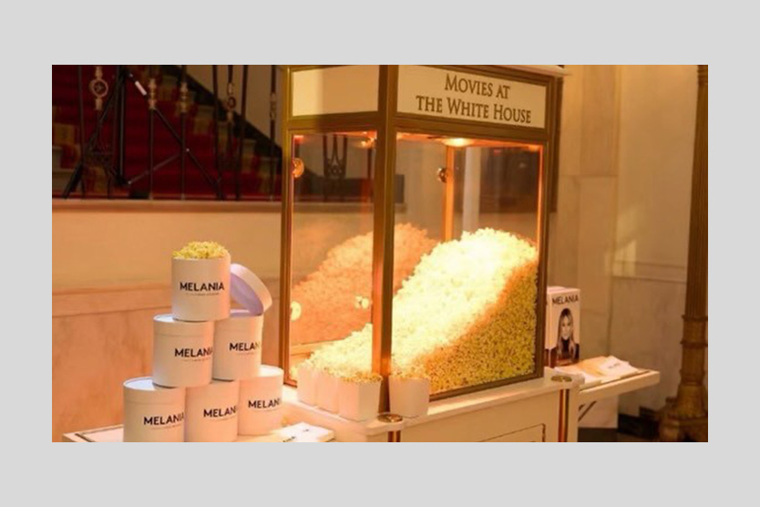 Вечеринка в честь закрытого показа «Мелании» в Белом доме