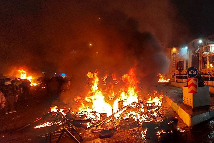 Протесты в Иране