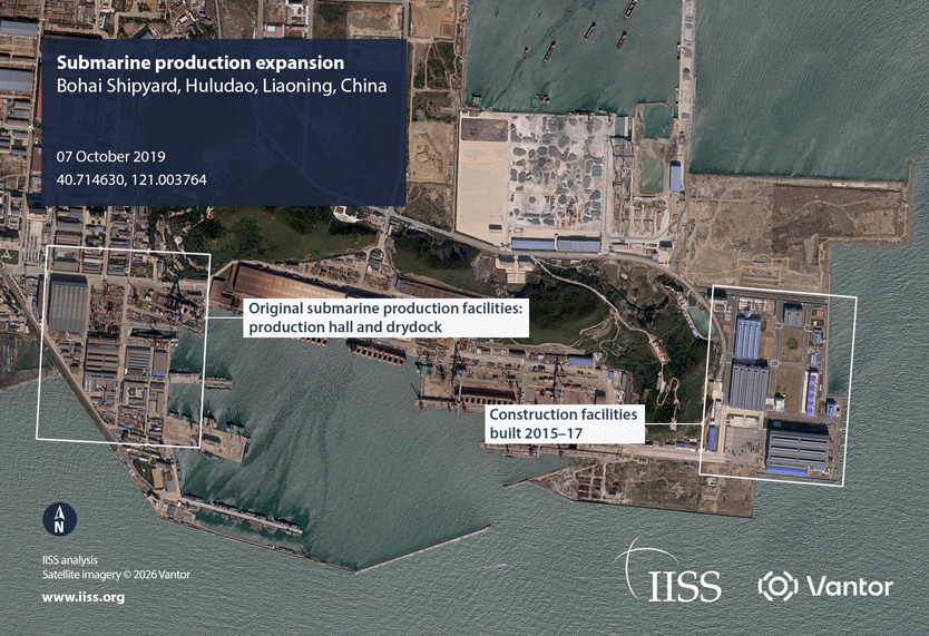 Китайская судостроительная верфь в Бохае
