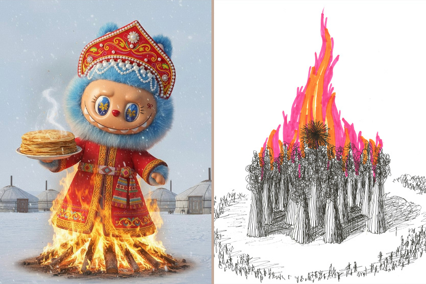 Лабубу и сердце Данко.