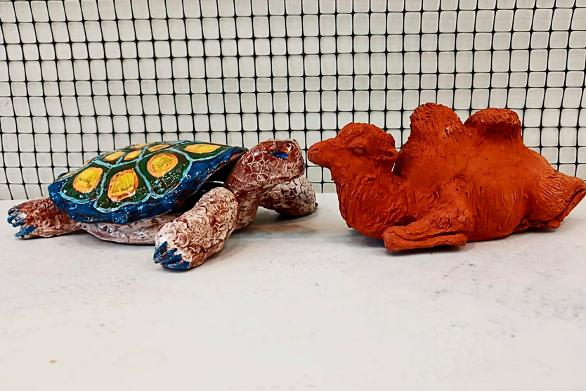 Лепка в Московском зоопарке