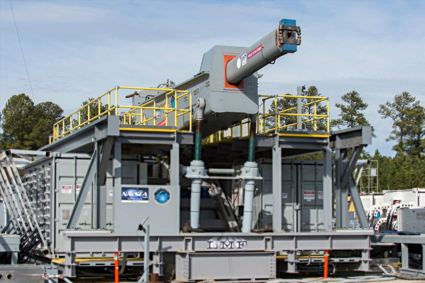 Опытный вариант рельсотрона