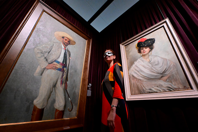 Выставка «Под маской» в Музее русского импрессионизма