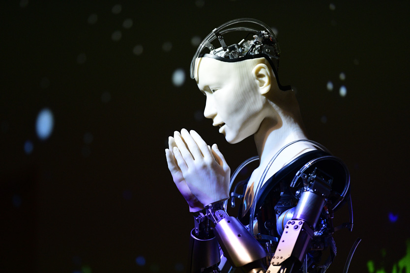 Робот Каннон в Киото