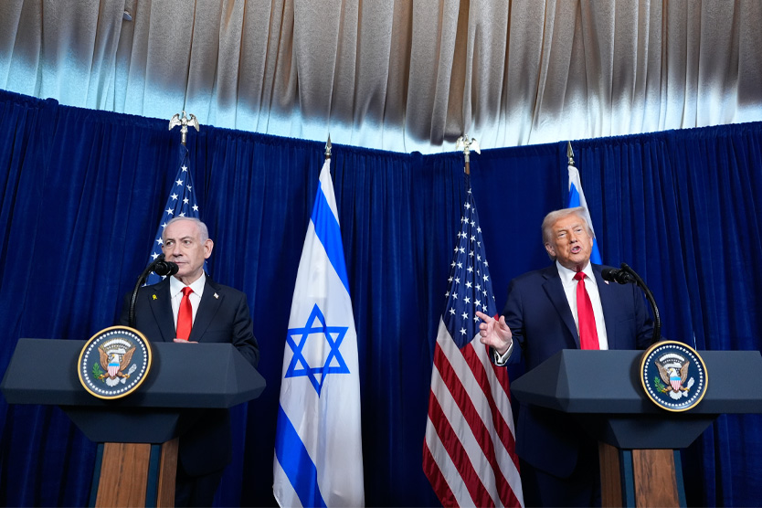 Дональд Трамп и Биньямин Нетаньяху