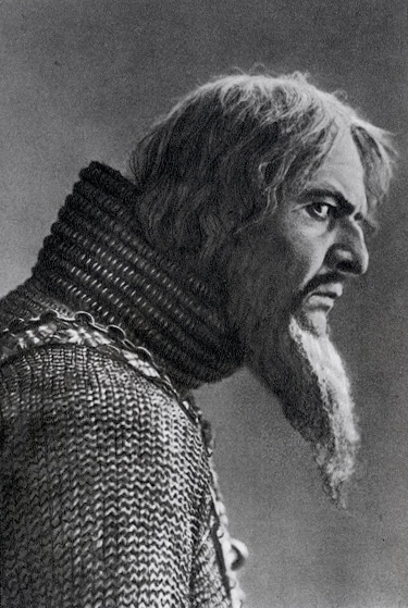 Ф. И. Шаляпин в роли Ивана Грозного («Псковитянка» Н. А. Римского-Корсакова).