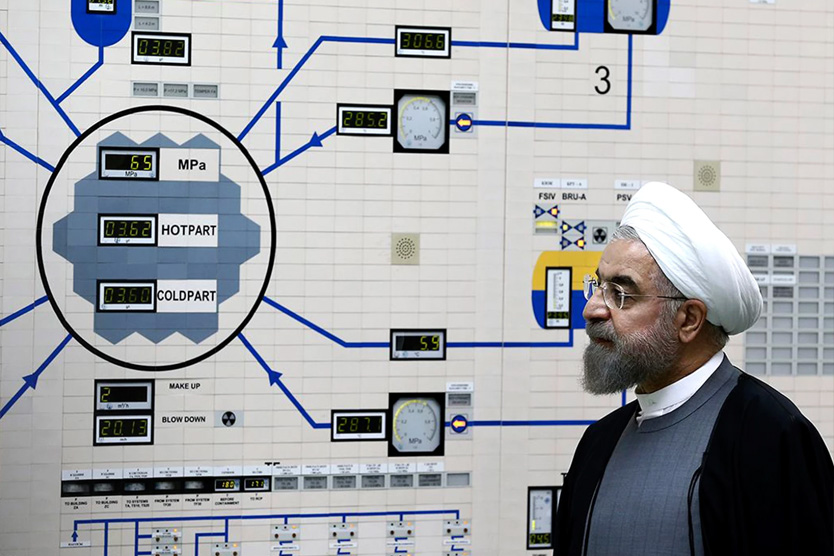 Бывший президент Ирана посещает ядерный объект