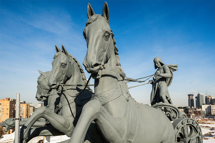 Квадрига Московского ипподрома