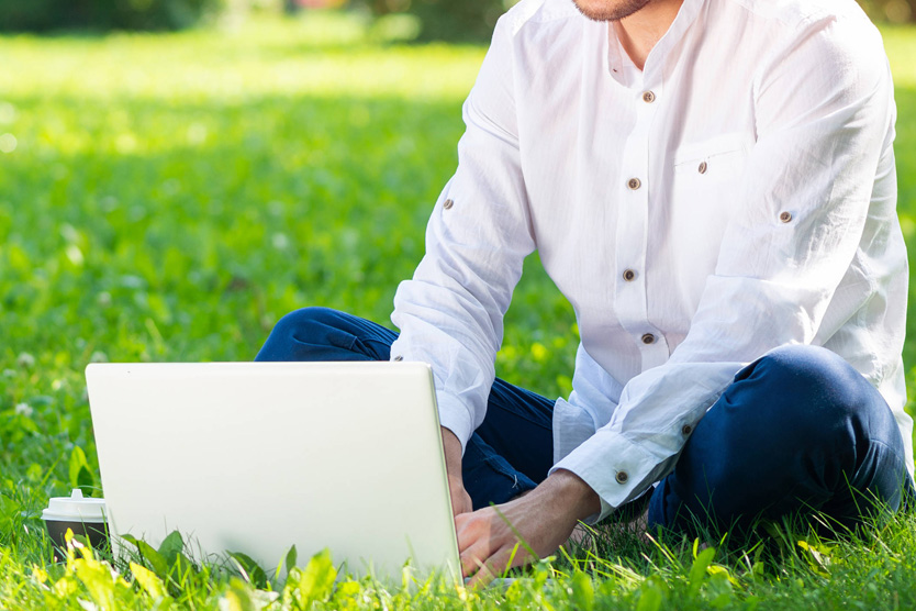 Человек на природе