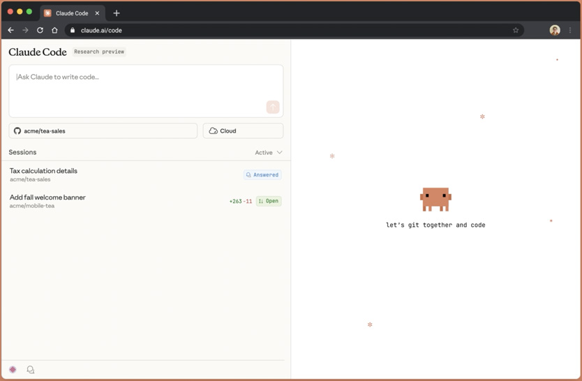Интерфейс Claude Code