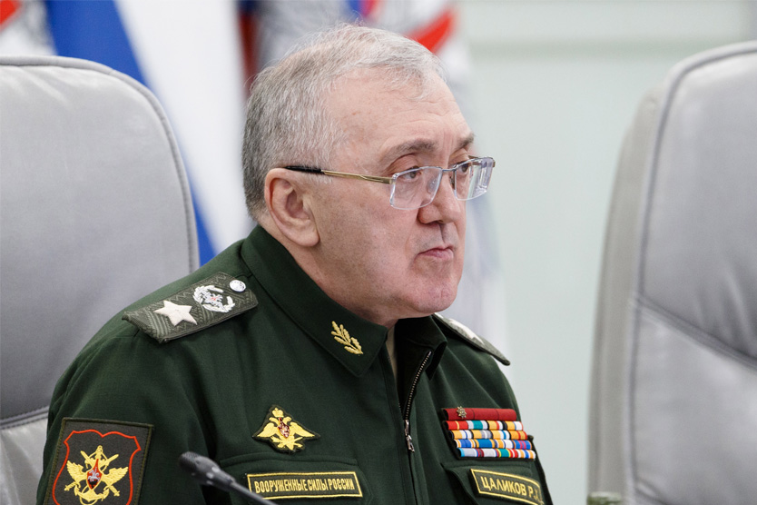 Руслан Цаликов на посту первого замминистра обороны РФ.