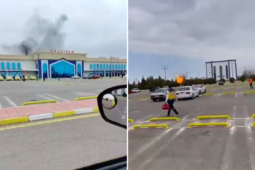 Удары по Нахичевани