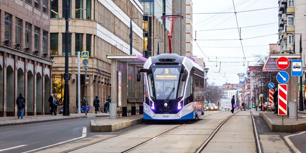 Трамвай в Москве