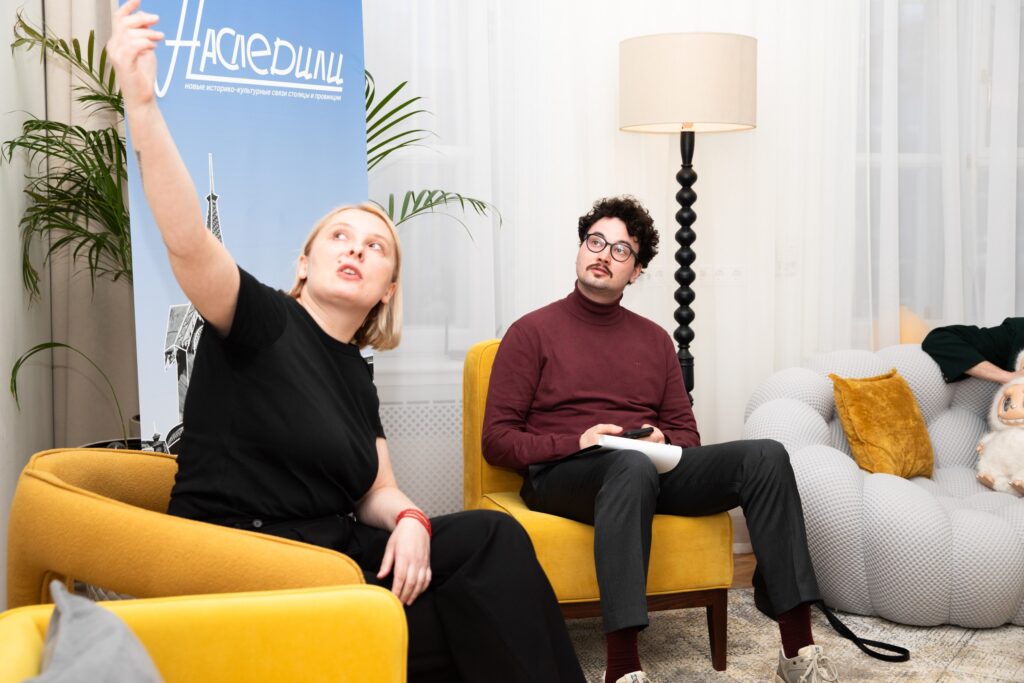 Лекторий медиапроекта «Наследили» в усадьбе Всеволжских