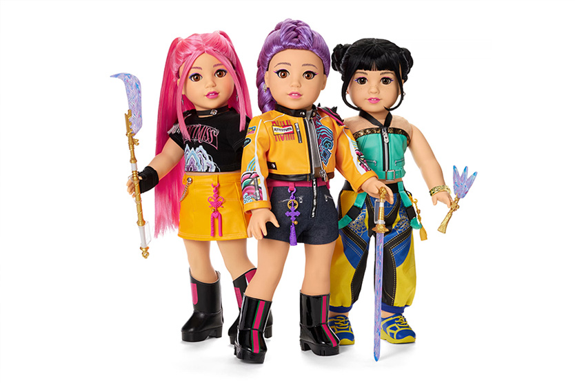 Куклы по мультфильму «Кей-поп охотницы на демонов»