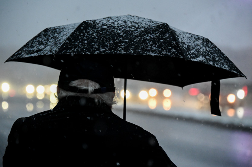 Снег в Москве