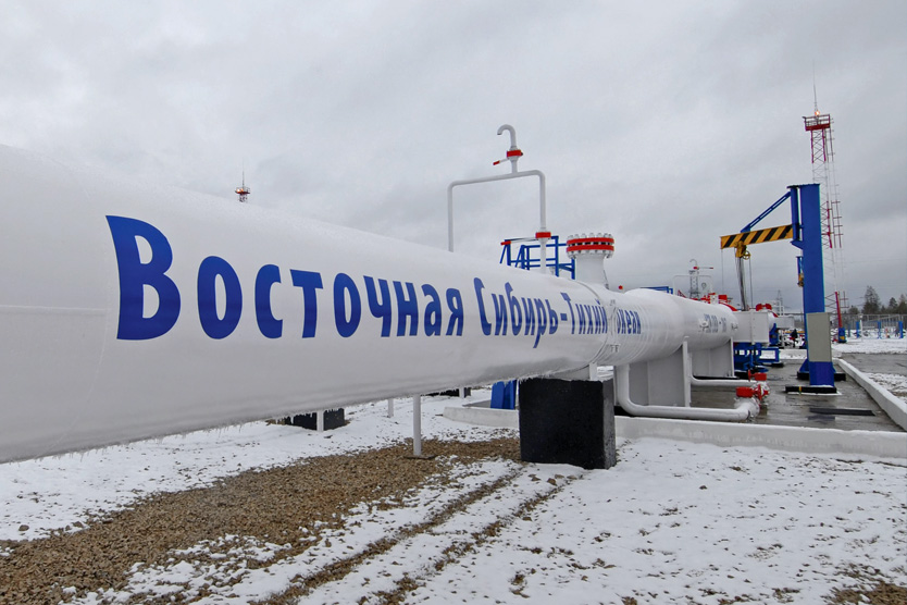 Российский нефтепровод в Китай