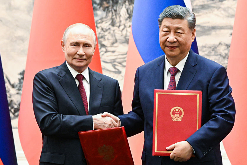 Владимир Путин и Си Цзиньпин 1
