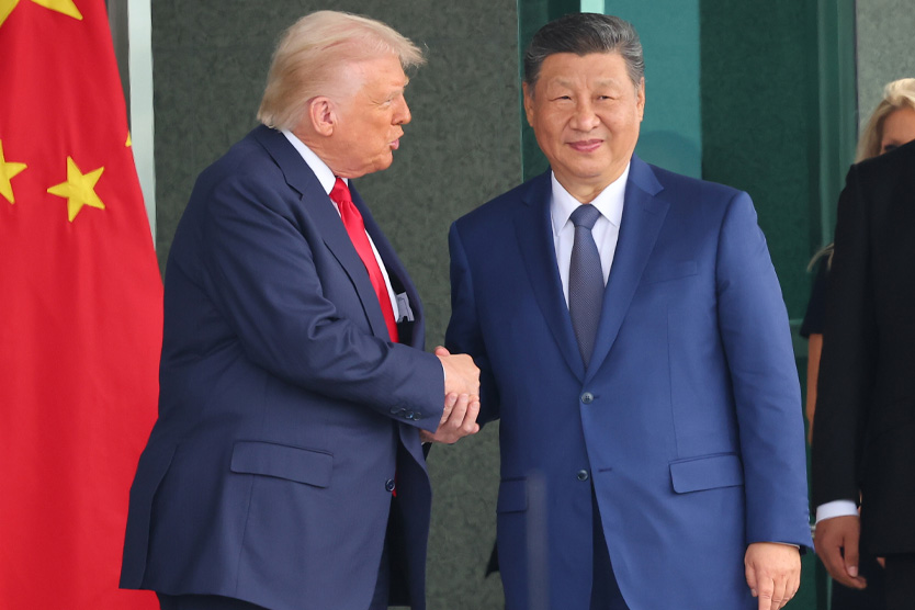 Дональд Трамп и Си Цзиньпин