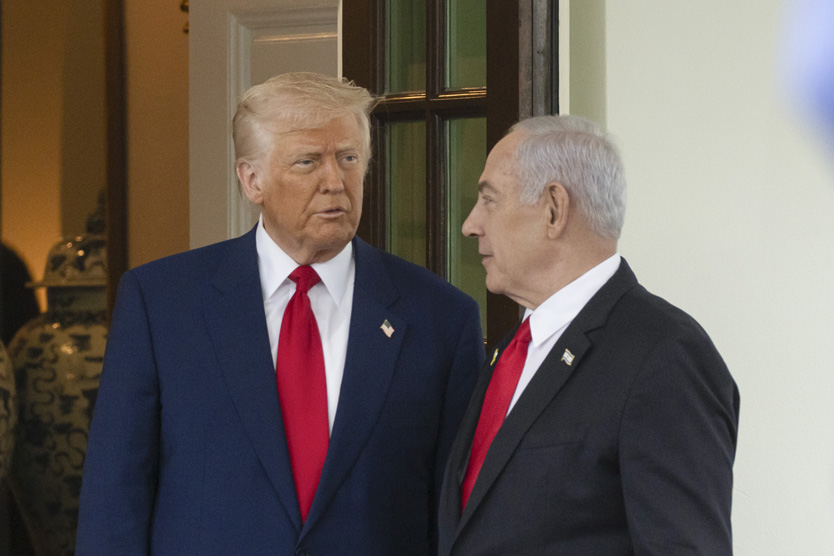 Дональд Трамп и Биньямин Нетаньяху