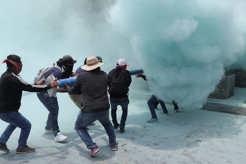 Протесты в Мексике