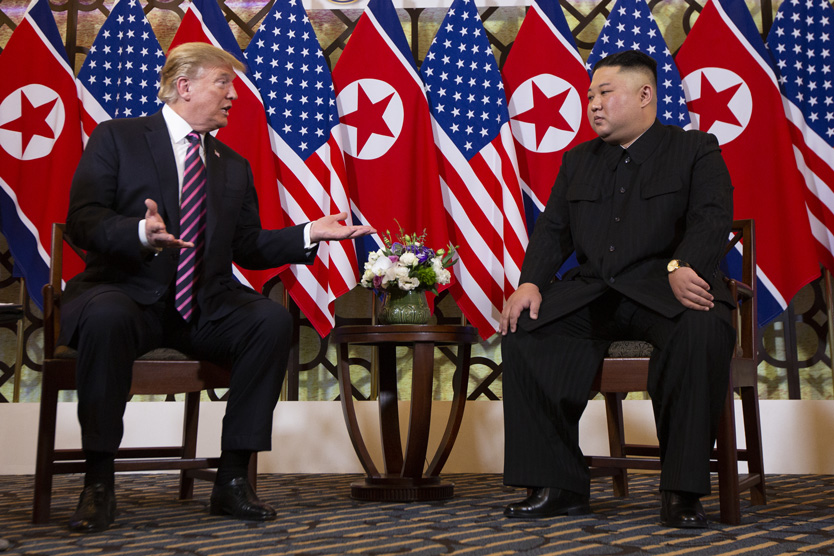 Дональд Трамп и Ким Чен Ын