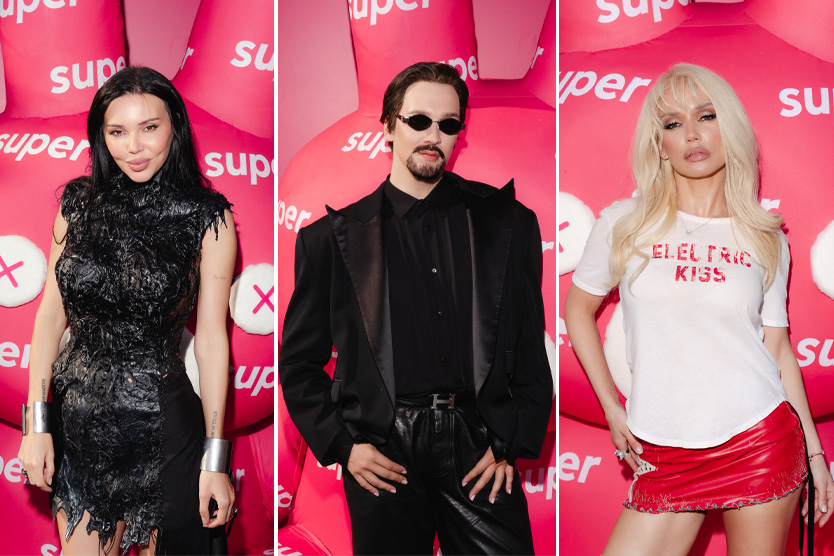 Самойлова, Серябкина и Жидковский на Super Fun Club